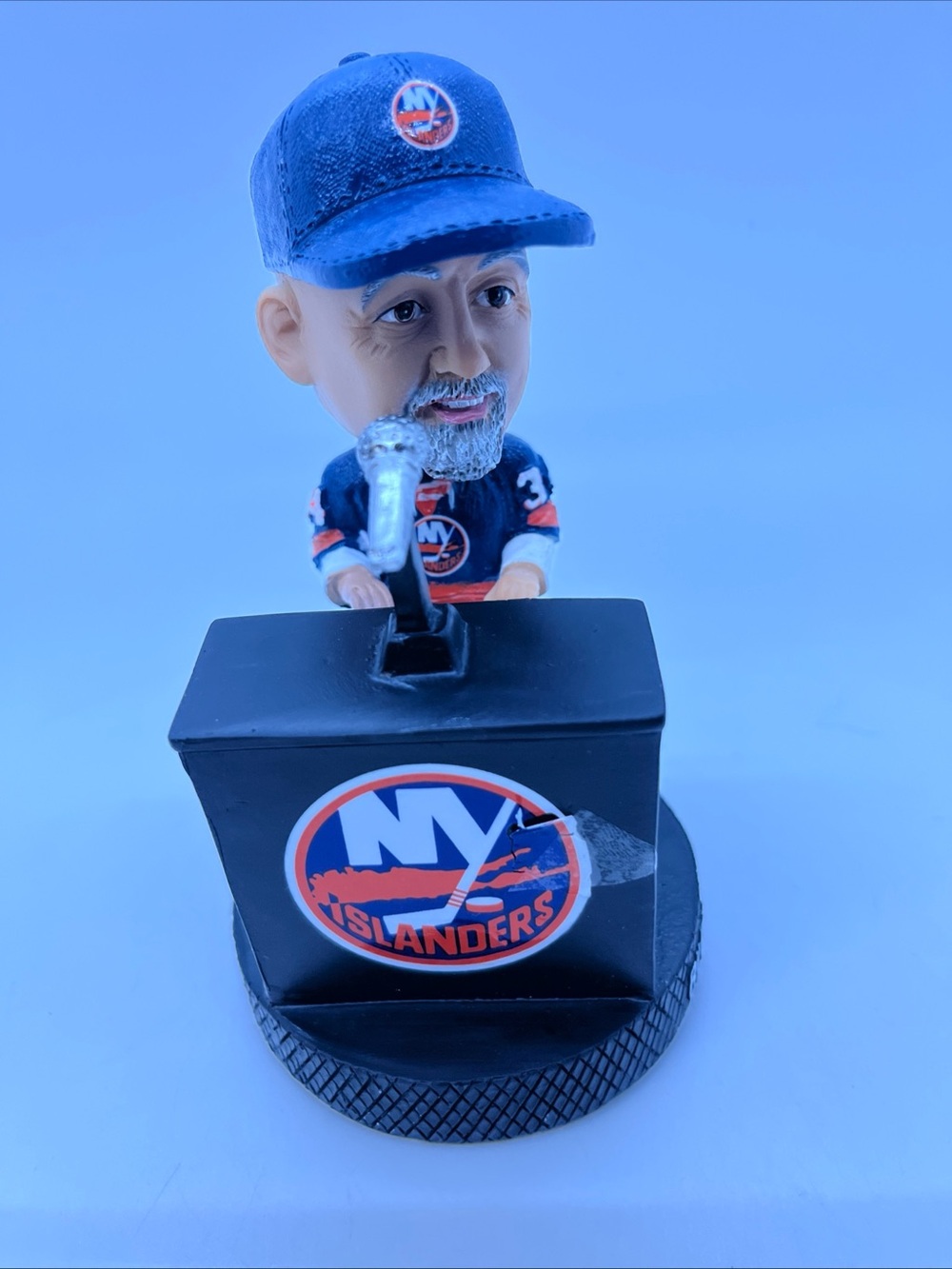 BILLY JOEL NEW YORK ISLANDERS BOBBLE HEAD NY COLISEUM SGA 2018 NHL READ!!!